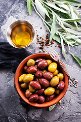 Image showing olives