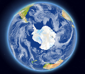 Image showing Southern Ocean from space