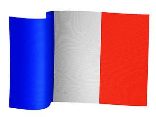 Image showing illustration of French flag