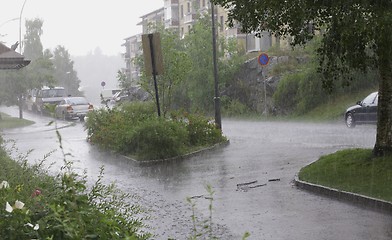 Image showing Rainy weather