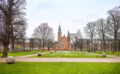 Image showing Rosenborg Castle, Copenhagen, Denmark