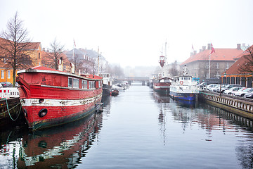 Image showing Frederiksholms Canal, Copenhagen