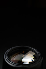 Image showing Image of camera lens close-up