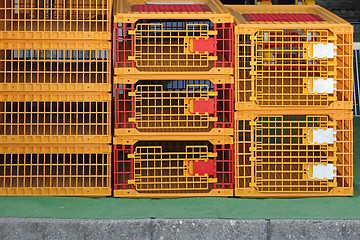 Image showing Plastic Cages