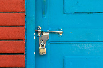 Image showing Locked door