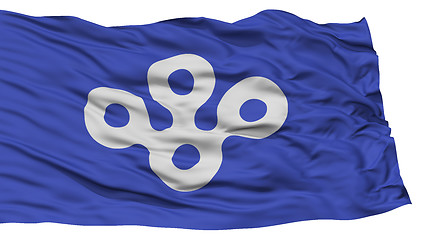 Image showing Isolated Osaka Japan Prefecture Flag