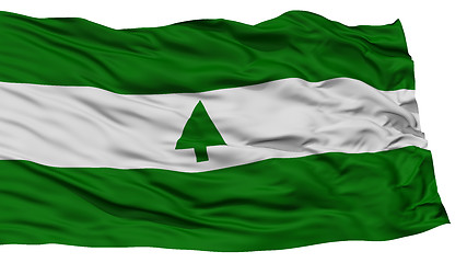 Image showing Isolated Greenbelt City Flag, United States of America