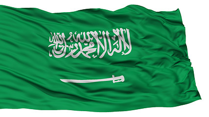 Image showing Isolated Saudi Arabia Flag