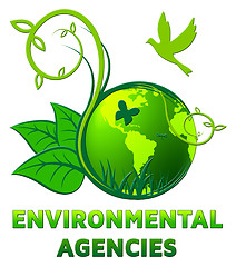 Image showing Environment Agencies Design Shows Nature 3d Illustration