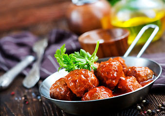 Image showing meatballs