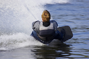 Image showing Water skier