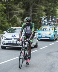 Image showing Kevin Reza on Col du Tourmalet - Tour de France 2014