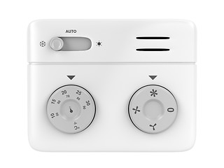 Image showing Thermostat isolated on white