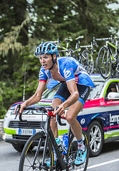 Image showing Johan Vansummeren on Col du Tourmalet - Tour de France 2014