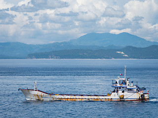 Image showing Fish carrier vessel in The Philippines