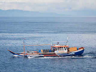 Image showing Fishing boat in The Philippines