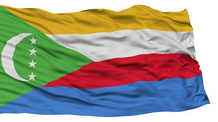 Image showing Isolated Comoros Flag