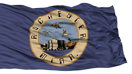 Image showing Isolated Rochester City Flag, United States of America