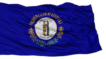 Image showing Isolated Kentucky Flag, USA state