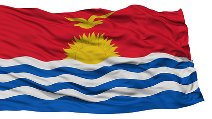 Image showing Isolated Kiribati Flag