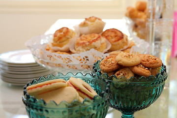 Image showing Table set for party