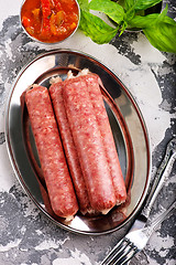 Image showing sausages