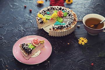 Image showing Tasty cakes composition