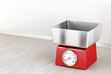 Image showing Mechanical weight scale