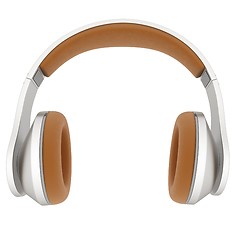 Image showing Best headphone icon. 3d illustration