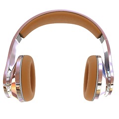 Image showing Best headphone icon. 3d illustration