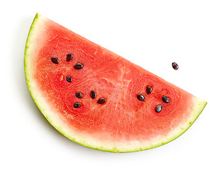 Image showing piece of watermelon