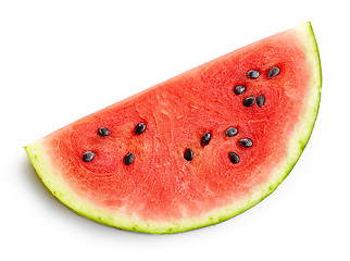 Image showing slice of watermelon