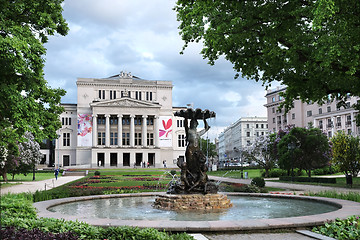 Image showing Latvian National Opera, Riga, Latvia