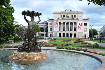 Image showing Latvian National Opera, Riga, Latvia