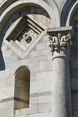Image showing Pisa Tower detail 01