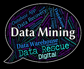 Image showing Data Mining Indicates Facts Mined And Fact