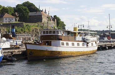 Image showing Oslo harbour.