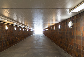 Image showing Light at the end of the tunnel