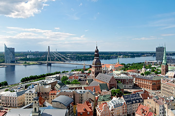 Image showing Classic view on Riga from above