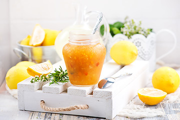 Image showing lemon jam