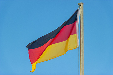 Image showing German waving flag