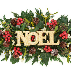 Image showing Festive Noel Decoration