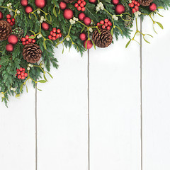 Image showing Christmas Festive Border