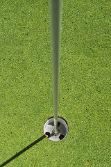 Image showing Golf hole