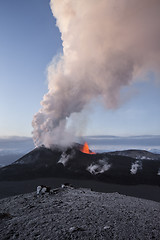 Image showing Volcano eruption