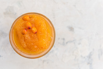 Image showing Sea buckthorn smoothie