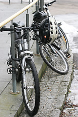 Image showing Parked cycle