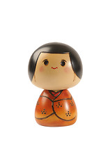 Image showing Kokeshi doll