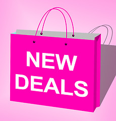 Image showing New Deals Displays Latest Product 3d Illustration