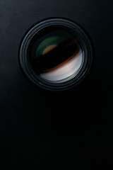 Image showing Front view of photo lens